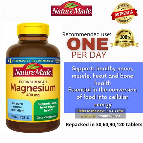 magnesium supplement philippines|Magnesium Supplements .
